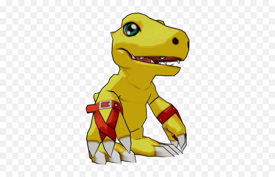 Digimon World Data - Agumon Data Squad Model Emoji,Digimon Redigitized Emotion Symbles