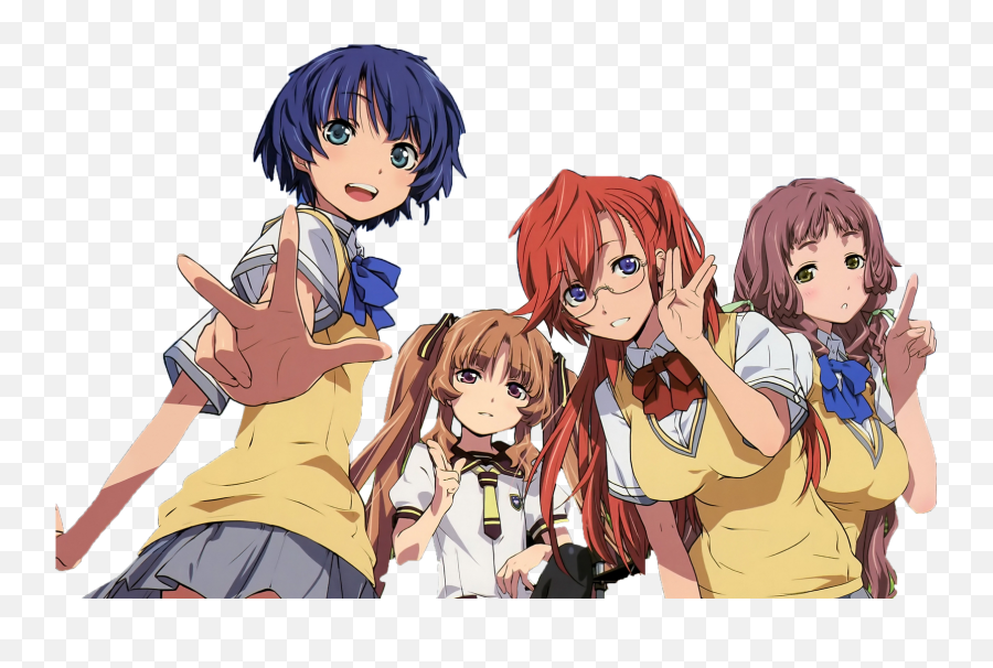 Render - Chicas Del Anime Ano Natsu De Matte Mio Emoji,Aldnoah Inaho Emotions