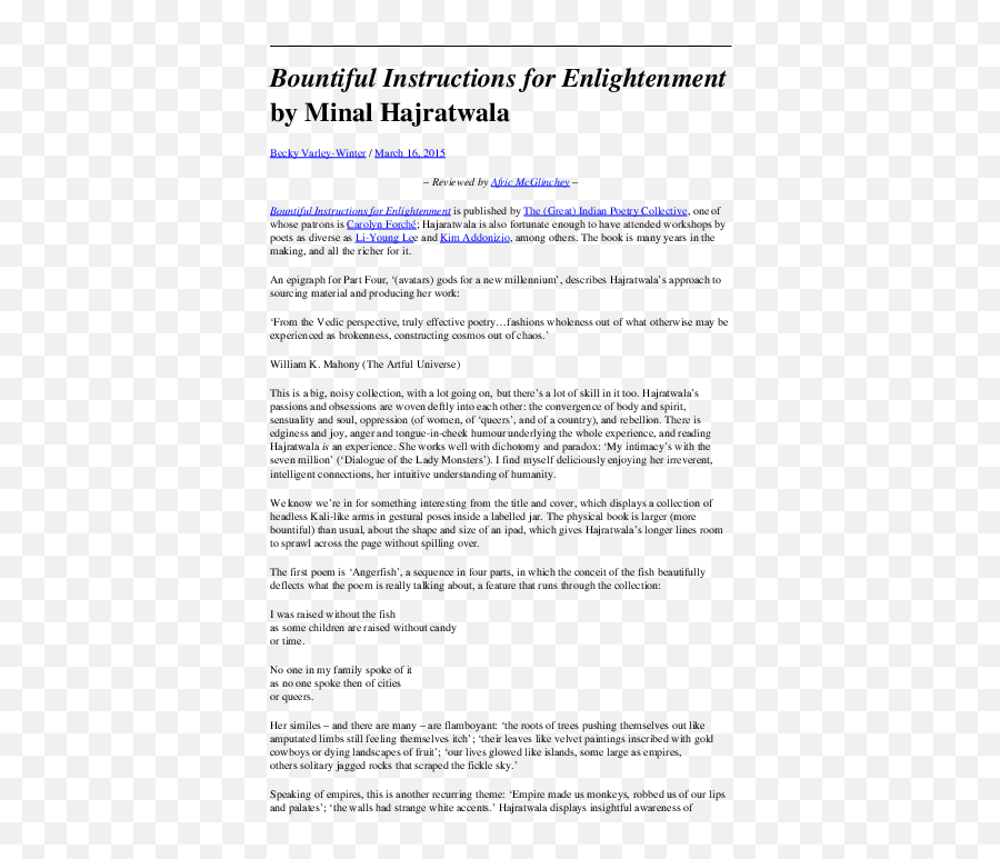 Doc Review Of U0027bountiful Instructions For Enlightenmentu0027 By - Document Emoji,Emotions Are A Cruel And Fickle Thing Doc Review Of U0027bountiful Instructions For Enlightenmentu0027 By - Document Emoji,Emotions Are A Cruel And Fickle Thing