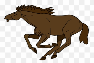 Running Horse 3 Png Svg Clip Art For Web - Download Clip Running Horse Gif Png Emoji,What Does Bunch Of Horse Emojis Mean