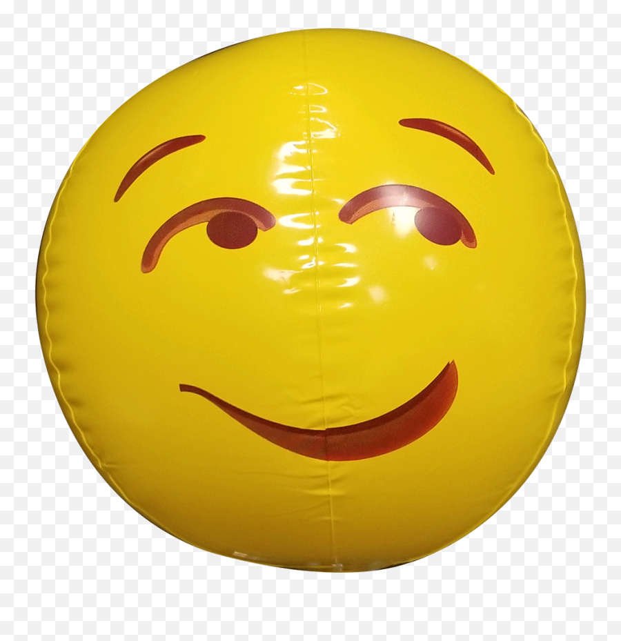 Emoji Beach Ball 18 Smirk - 10203 Emoji Beach Ball,Smirking Emoji