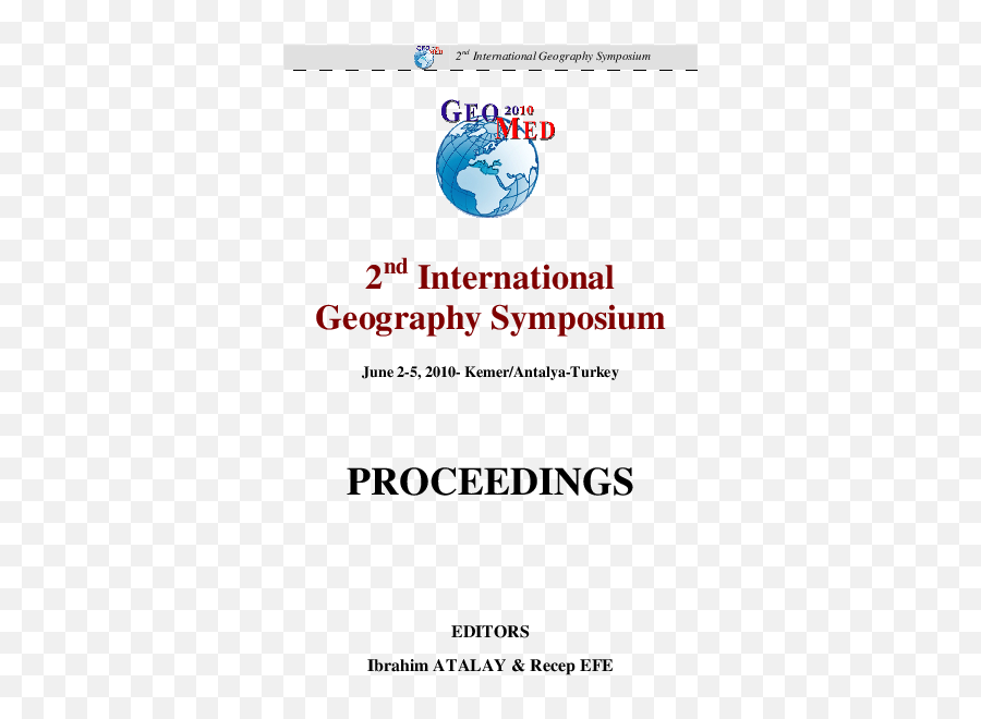 Pdf Proceedings - The 2nd International Geography Symposium Dmci Holdings Emoji,Emotions Scale Used By Tir And Metapsychology Facilitators