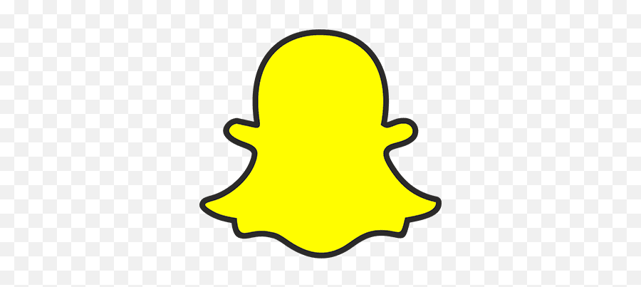 Snapchat Color Icon Png And Svg Vector Free Download - Snapchat Instagram Highlight Cover Black Emoji,Snapchat Emoji Symbols