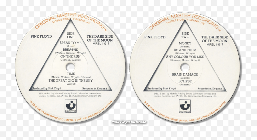 Record Label Vinyl Stickers - Dot Emoji,Pink Floyd Emotions