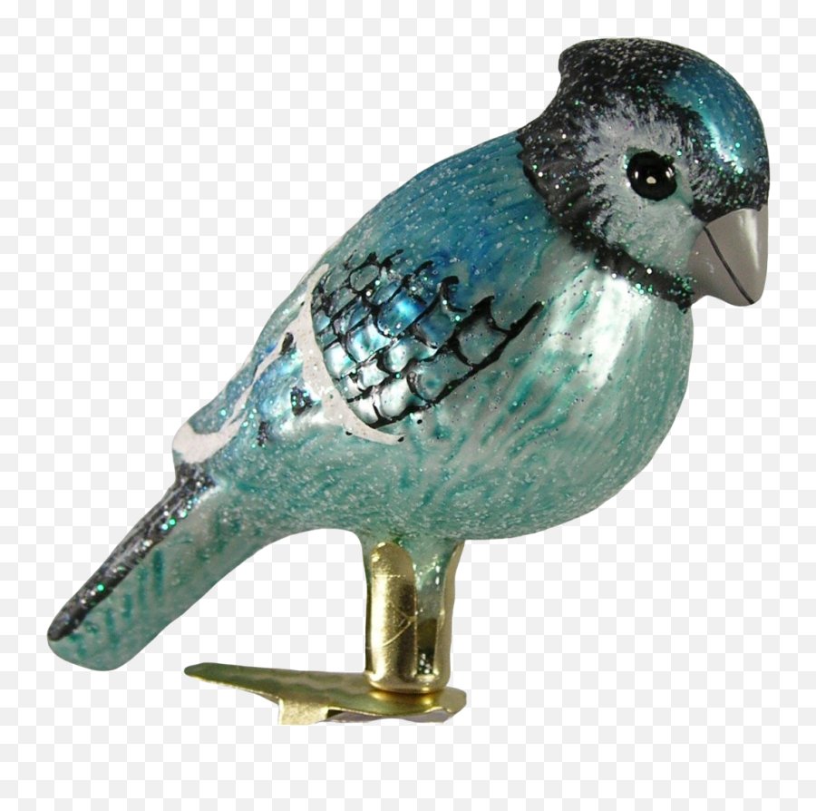 Seasonal Ornament Blue Jay Ornaments - Finches Emoji,Bird Jay Emoticon