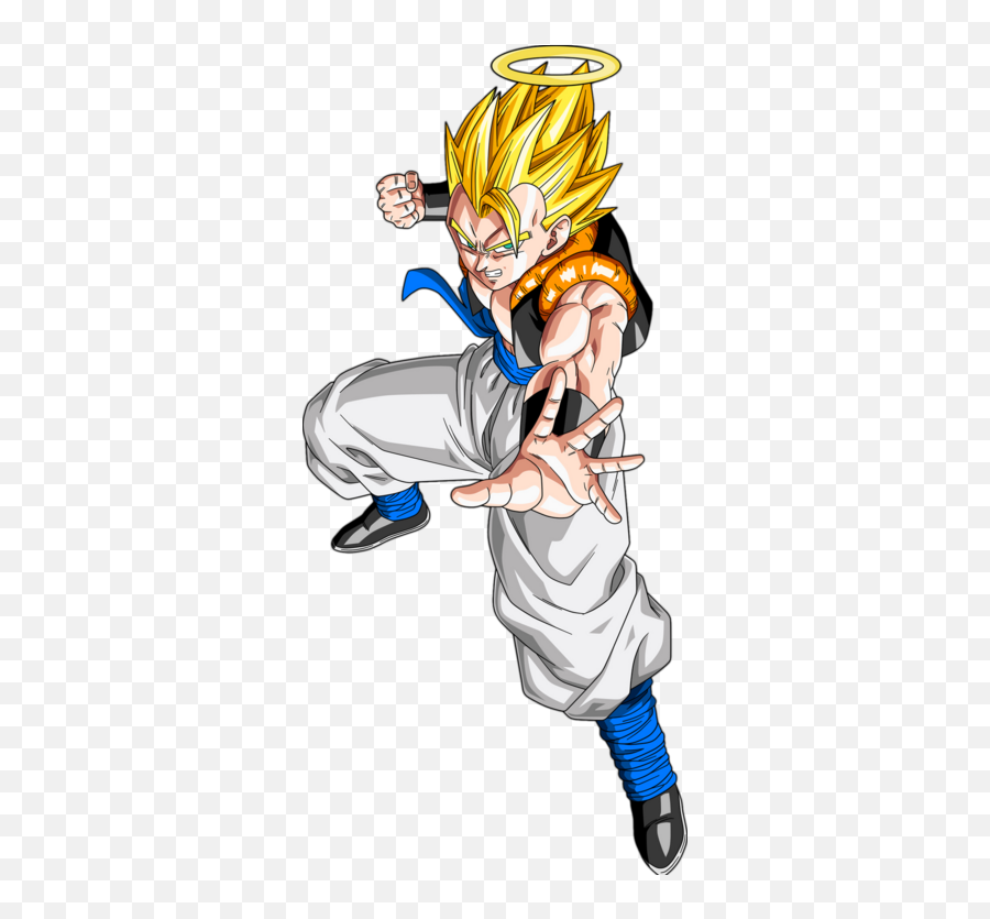 Dragon Ball Fusion Cast Characters - Tv Tropes Dragon Ball Z Gogeta Ssj Emoji,Dbz Fusion Dance Emoticon