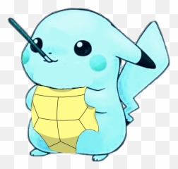 Squirtle Pikachu Pokemon Sticker - Pikachu Pocky Emoji,Squirtle Emojis