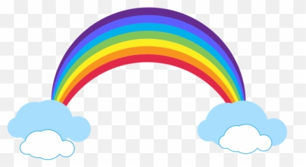 Clouds Clipart Free Svg File - Icono Dia Con Arcoiris Emoji,Rainbow Emoji Svg