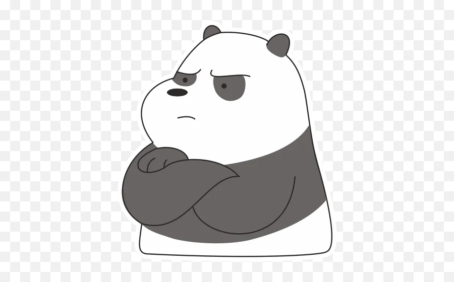 Panda Bear We Bare Bears - Soft Emoji,Panda Bear Emoji