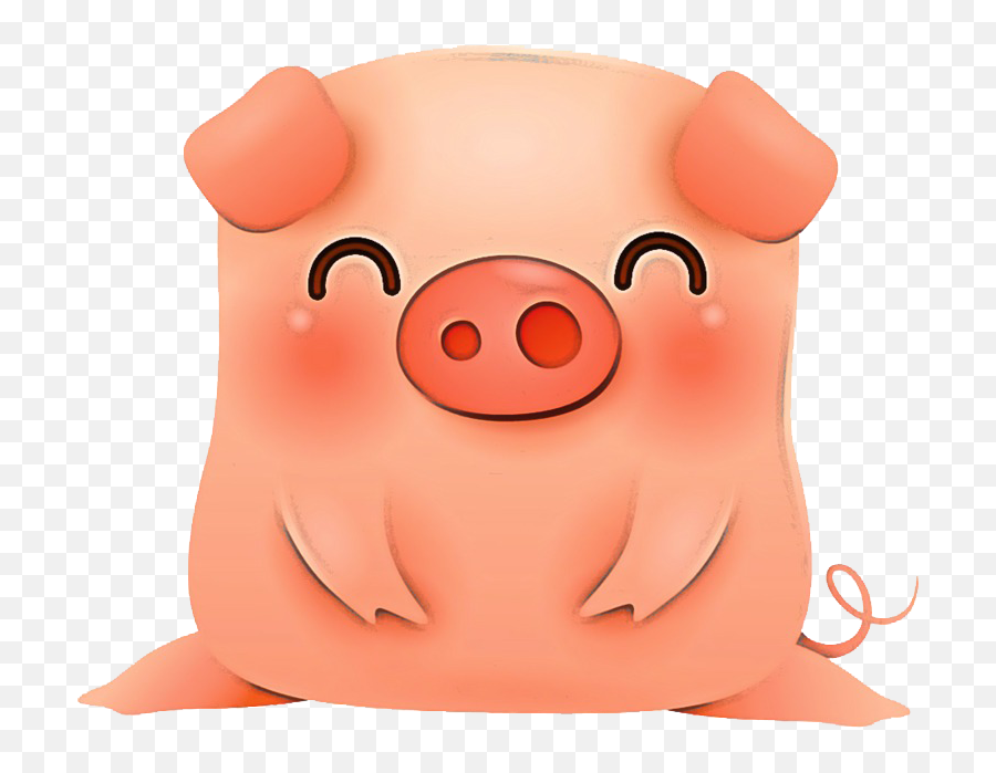 Cute Pig Transparent Images - Cute Pig Transparent Emoji,Pig Emoji Mages Transparent Background