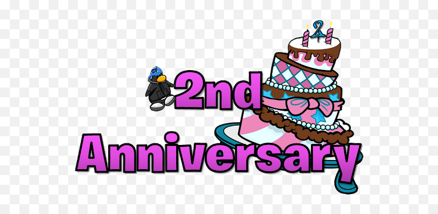 2nd Anniversary Of Club Penguin Rewritten Cheats Special - Cake Decorating Supply Emoji,Sup Bro Emoticon