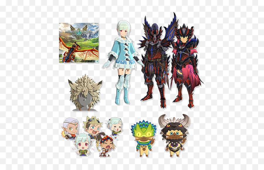 Monster Hunter Stories 2 Wings Of Ruin Capcom Emoji,Mgs Steam Emoticons