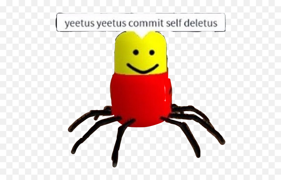 Roblox Meme Ree Spider Lego Sticker - Ree Meme Emoji,Alf Emoji