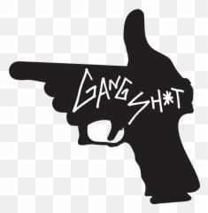 Gang Gangshit Ganga Gangster Sticker - Gang Tattoos Png Emoji,Emoji Gangster Rap
