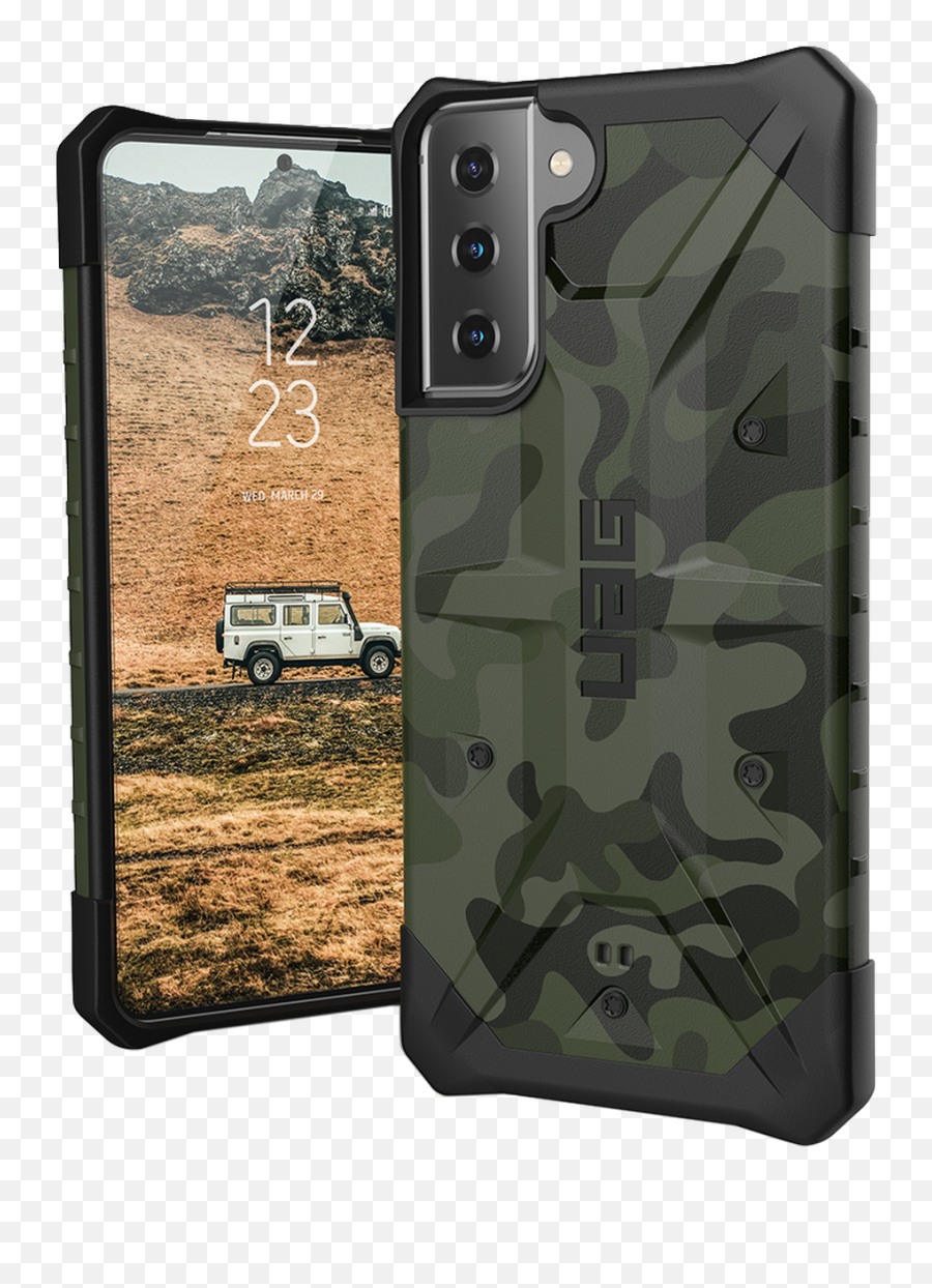 Urban Armor Gear Uag - Pathfinder Case For Samsung Galaxy S21 Plus 5g Forest Camo Emoji,How To Delete Emojis From Samsung Galaxy S6