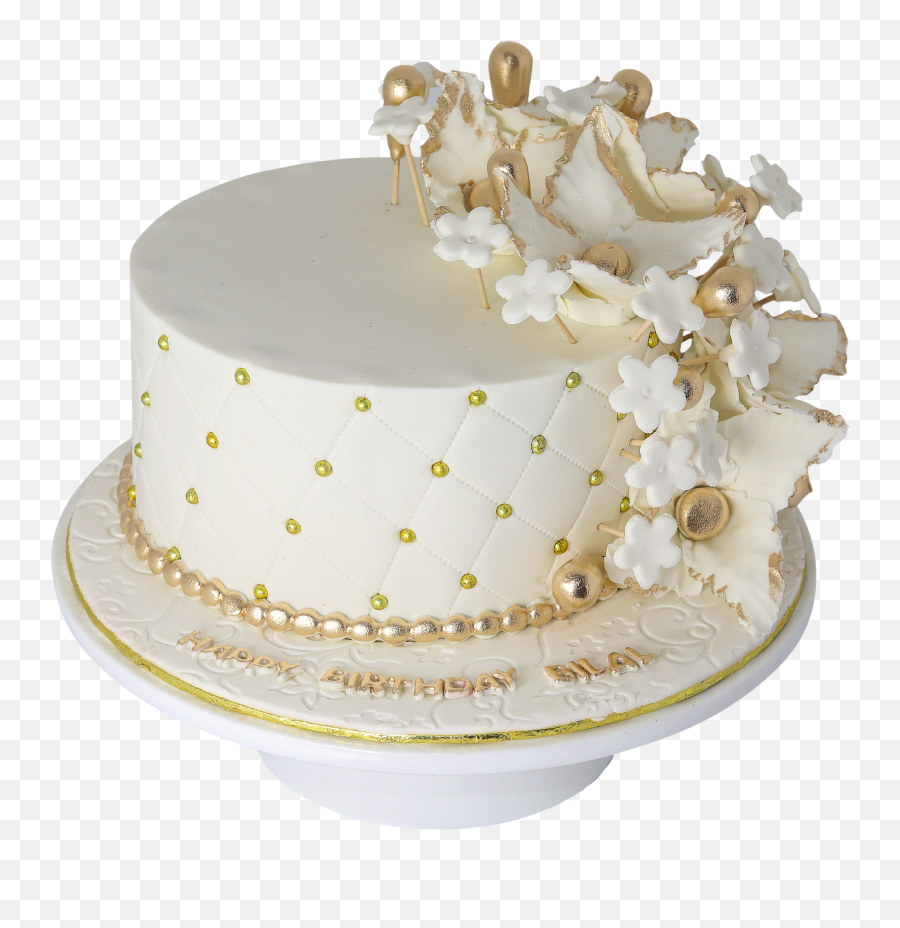 White Theme Birthday Cake Send Cake To Pakistan From Bahrain Emoji,Birthday Cake Email Emoji