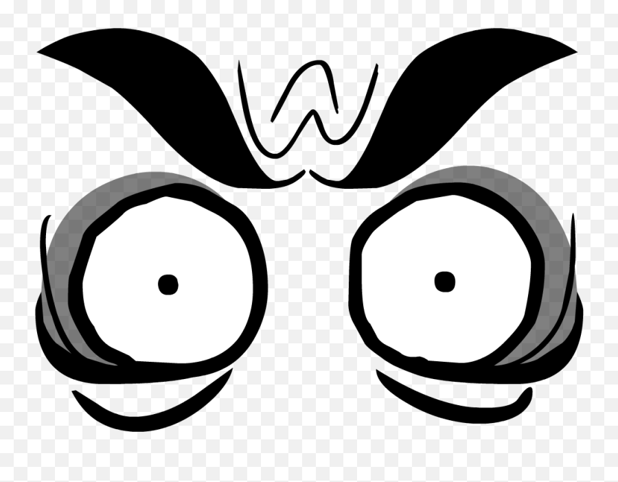 Clipart Eye Evil Clipart Eye Evil Transparent Free For - Bfdi Evil Leafy Face Emoji,Evil Eye Emoji
