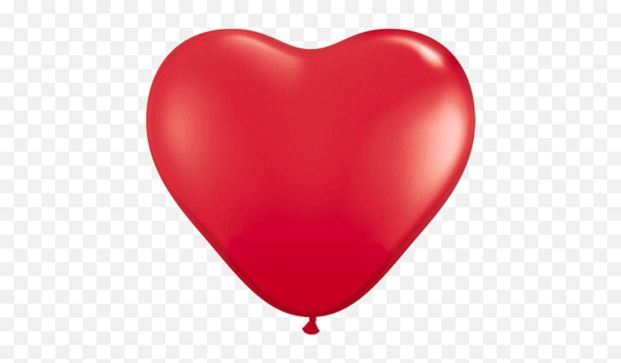 6 Inch Heart - Red 100bag Qualatex Heart Balloons Emoji,Choke Emoji