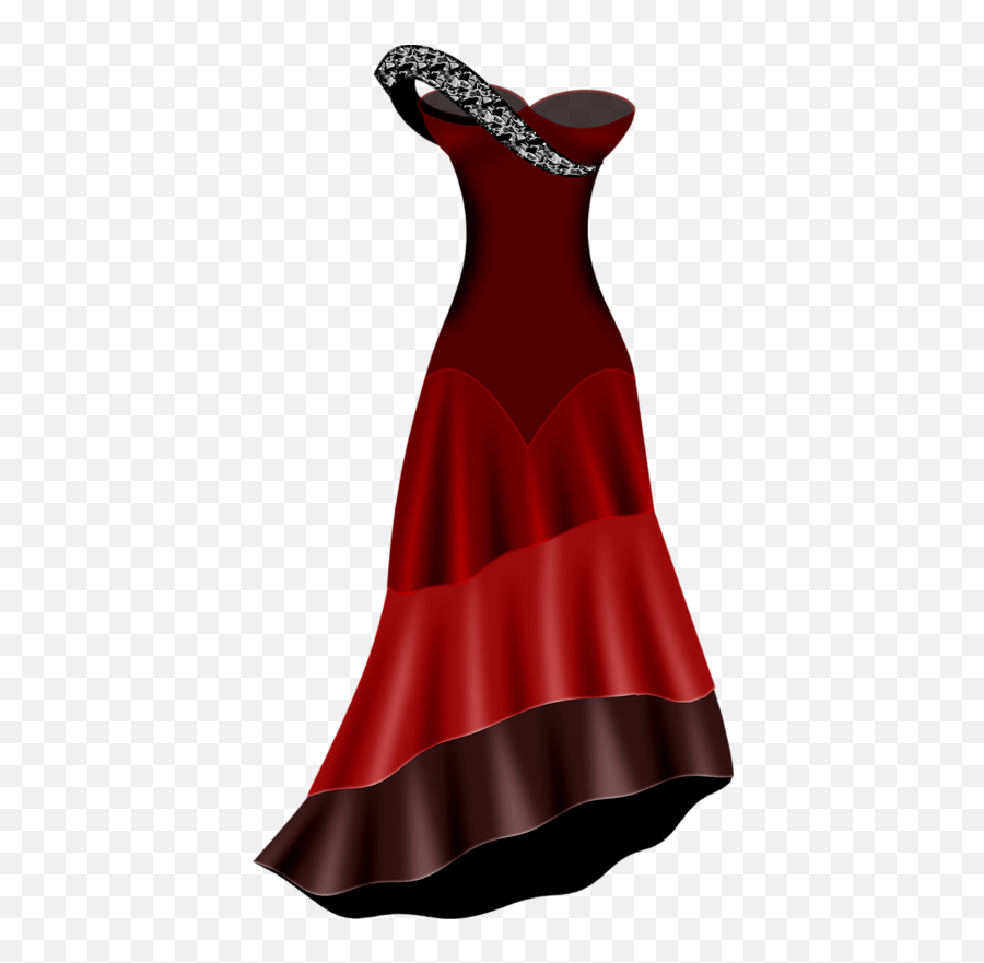 Woman Clothing - Cocktail Dress Clipart Full Size Clipart Floor Length Emoji,Emoji Clothes For Women