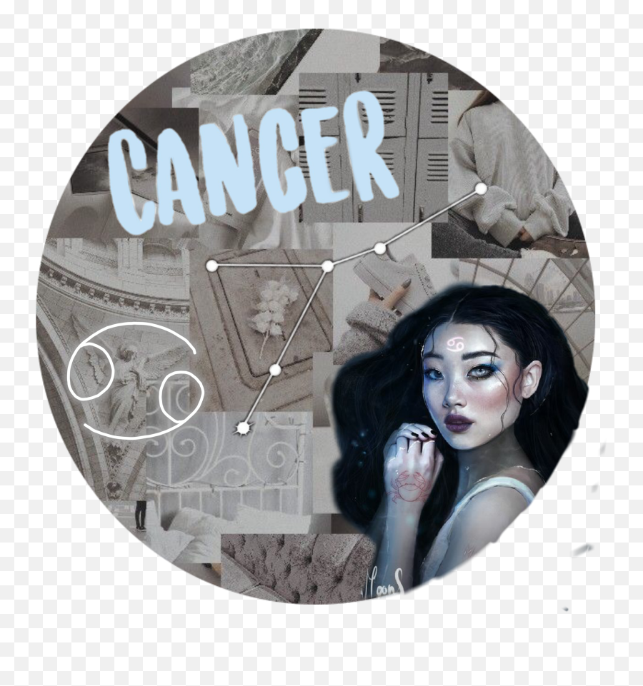 Cancer Zodiac Cancerstickers Sticker By - Art Emoji,Cancer Zodiac Emoji