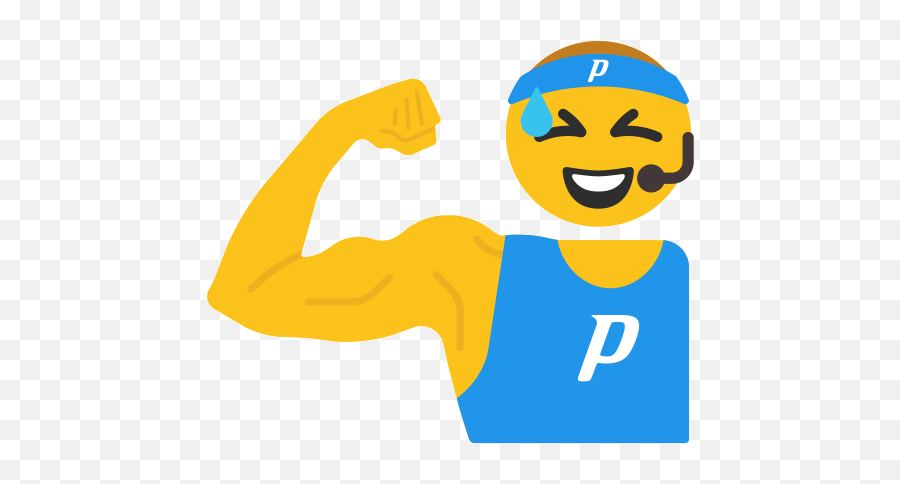 Propel Werkmojis U2014 Things Dan Wrote - Muscle Emoji Gif,Flexing Arm Emoji