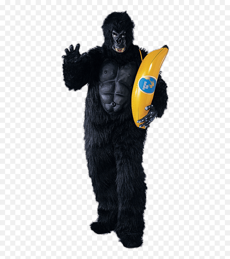 Deluxe Gorilla Suit Costume - Gorilla Costume Emoji,Emoji Costumes For Sale