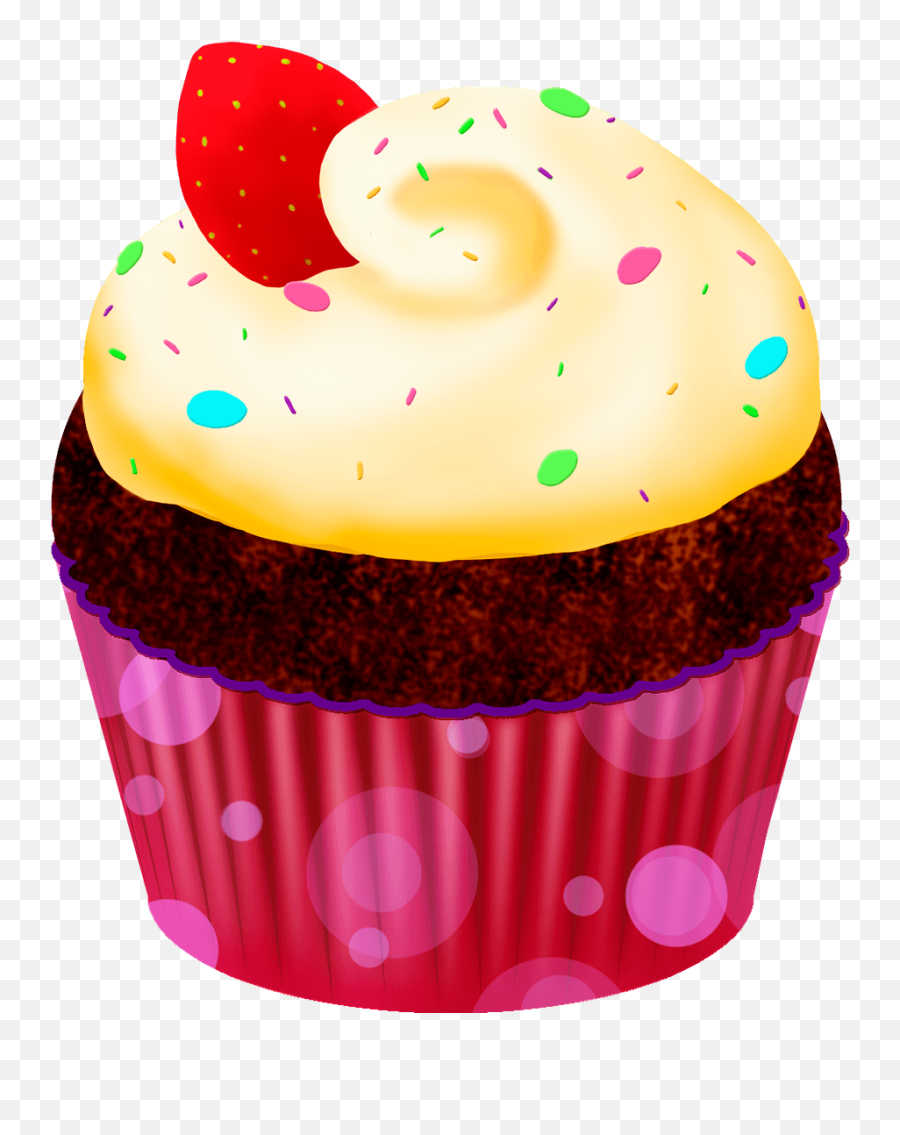 Cupcake Clipart - Kage Png Emoji,Emoji Cupcake Images