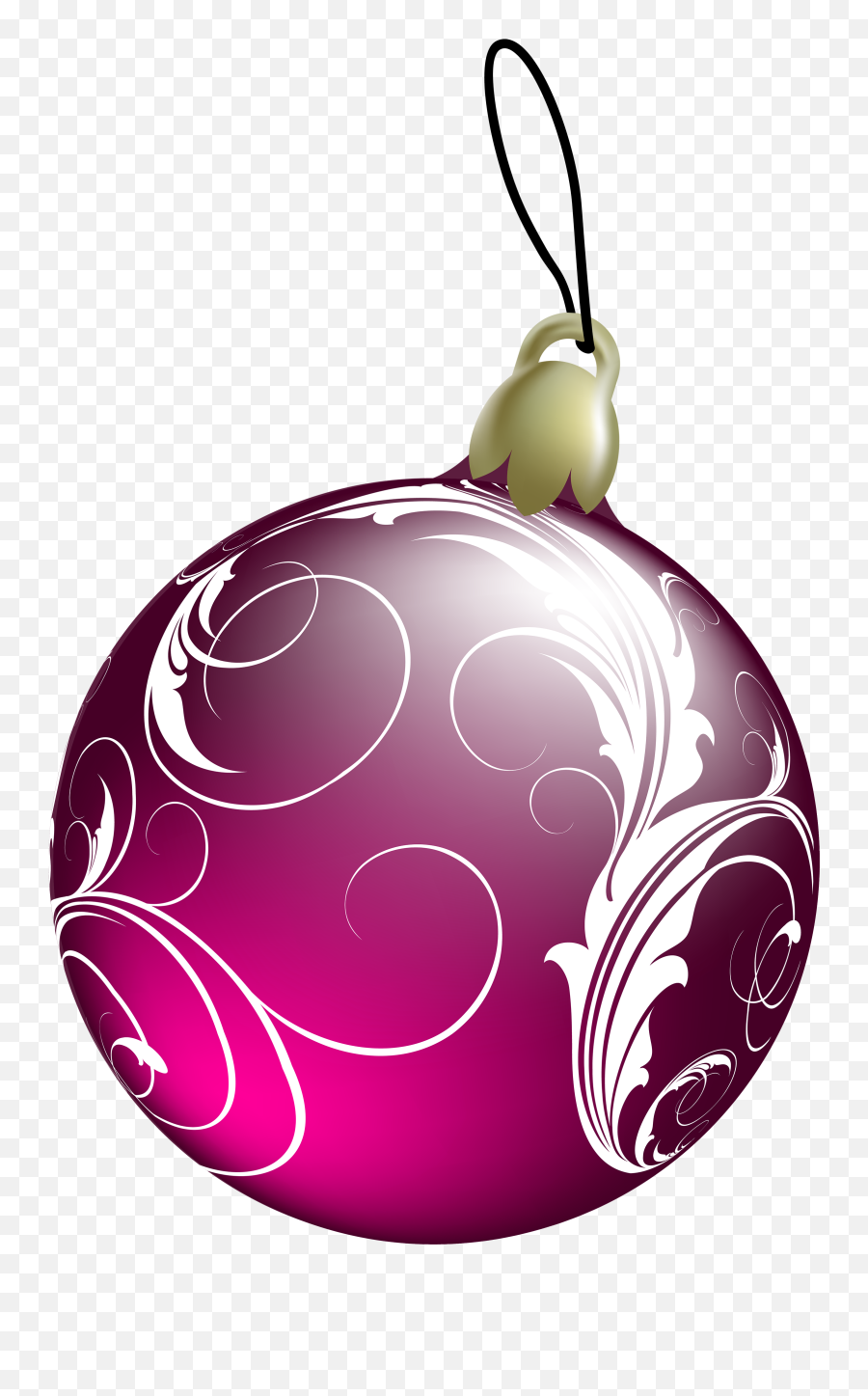 Clipart Ball Pink Clipart Ball Pink Transparent Free For - Pink Christmas Balls Clipart Emoji,Pink Emotion Kayak