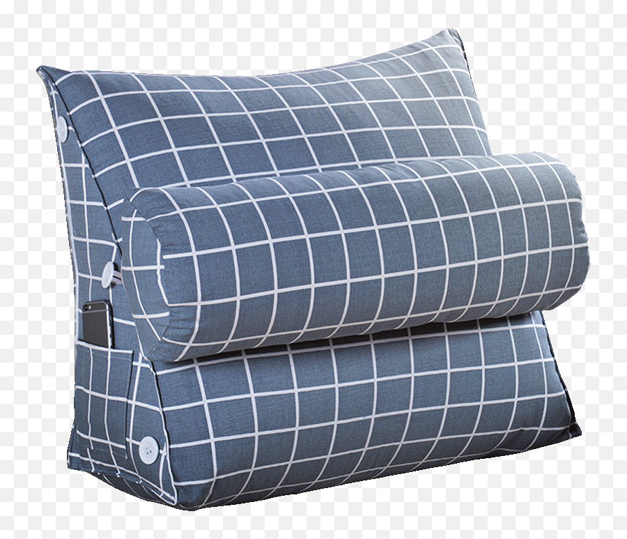 Triangle Sofa Cushion Pillow Bed Chair - Cuscino Per Divano Memory Foam Emoji,Emoji Backrest Pillow