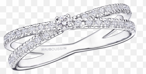 Mauboussin Ring La Croisée Des - Bagues Diamant Bagues Mauboussin Emoji,Emotion Divine De Mauboussin