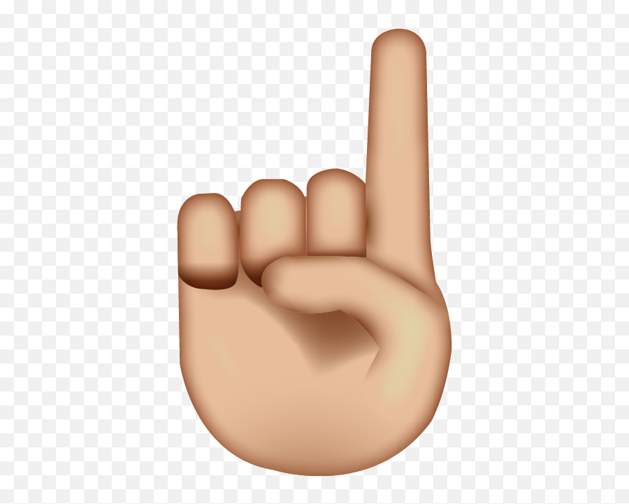 Download Up Pointing Hand Emoji - Hand Emojis Transparent Background,Hand Emoji