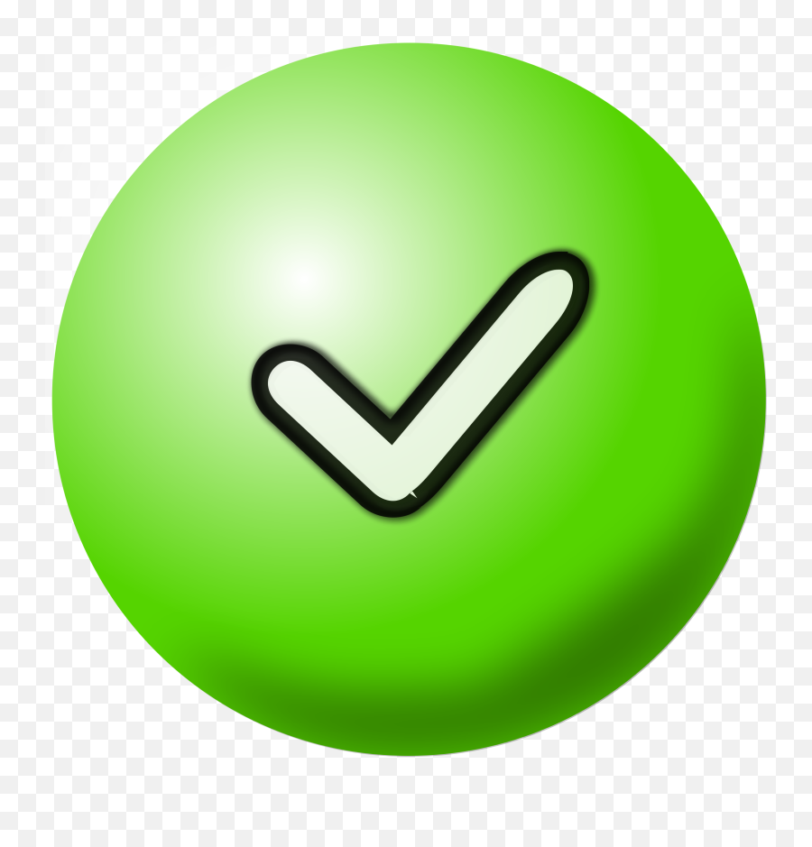 Clipart Green Check Mark Icon - Icon Favicon Emoji,Green Check Mark Emoji