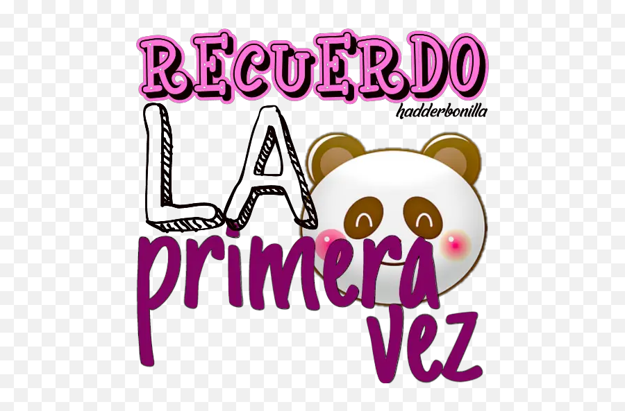 Recuerdo Stickers For Whatsapp - Girly Emoji,Emoji De Amabilidad