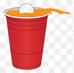 Red Solo Cup Clip Art - Beerpong Png Emoji,Solo Cup Emoticon
