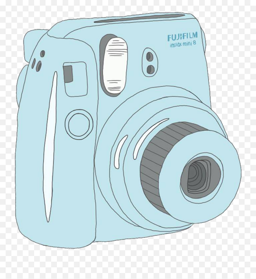 Polaroid Instax Instax Instax Camera - Blue Polaroid Camera Stickers Emoji,Instax Film Emoji
