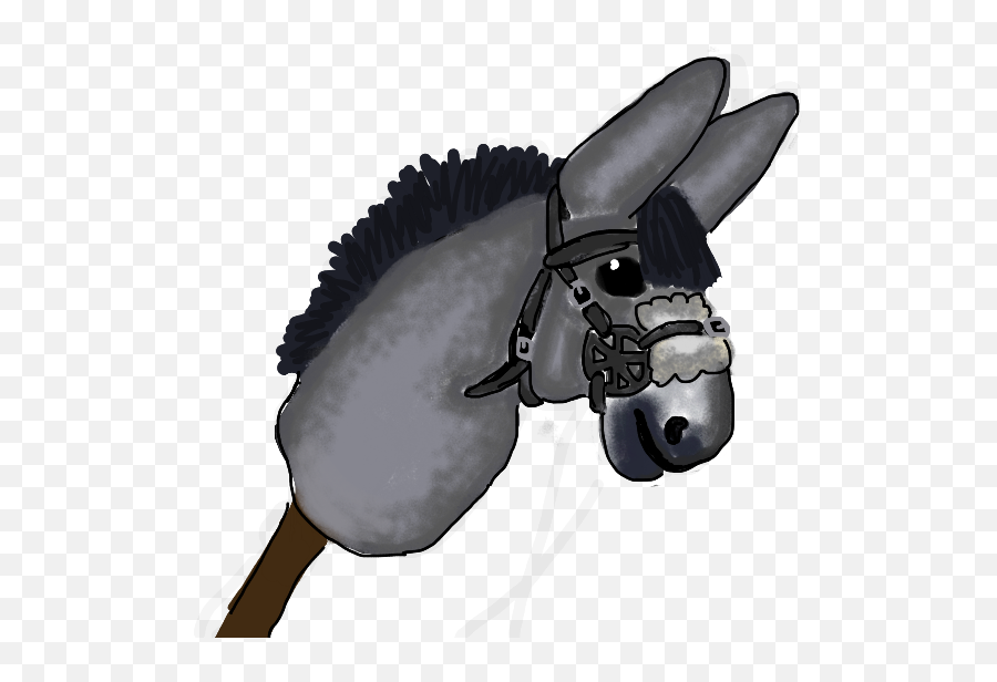 Donkey Sticker By Aala Karhumaa - Halter Emoji,Free Donkey Emojis