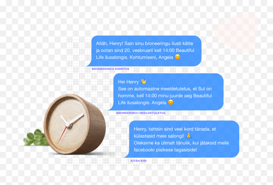 Spa Salon Booking System - Language Emoji,Salon Emotion Over Logic