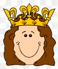 Cartoon Queen Crown Png Svg Clip Art - Queen Clipart Png Emoji,Queen Crown Emojis