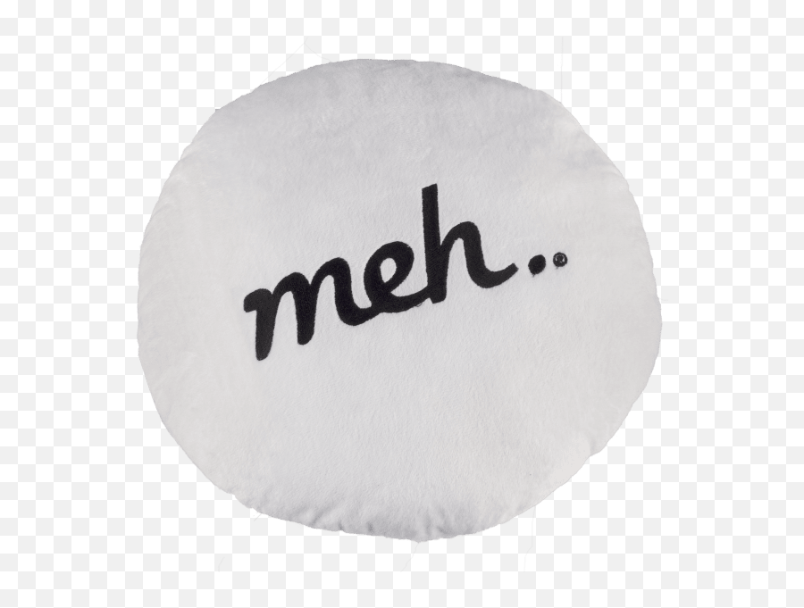 Meh Face Pillows - Solid Emoji,Meh Excited Emoticon