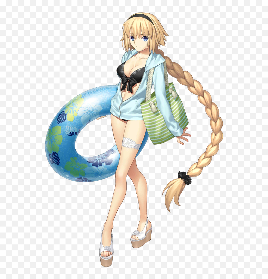 Jeanne Du0027arc Ruler Type - Moon Wiki Fandom Fate Jeanne Swimsuit Emoji,Fgo Jalter Emotions