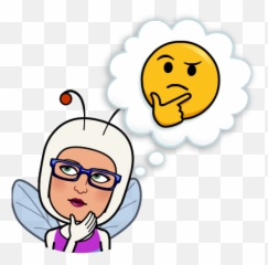 Pondering Poetry Part 2 - Mc Rolston Bitmoji Thinking Emoji,Awestruck Emoticon