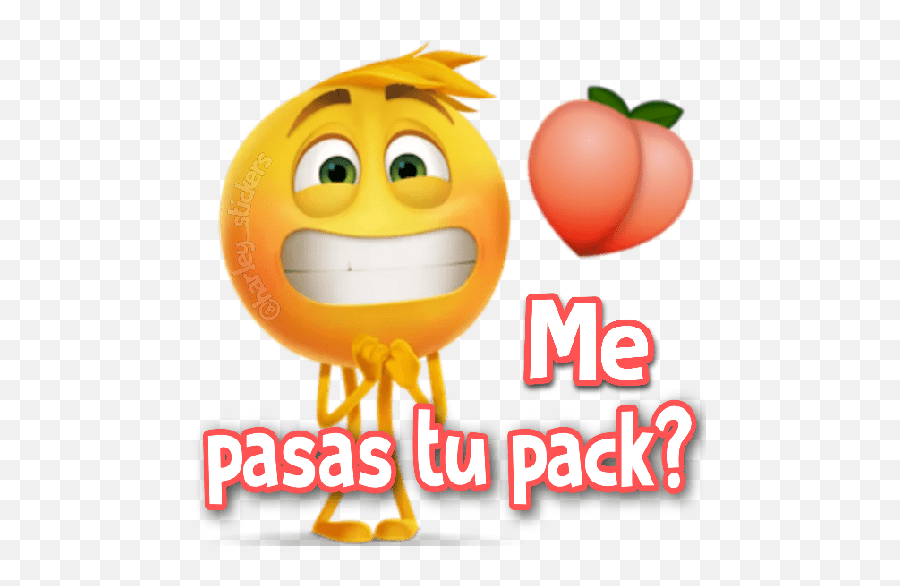 Emoji La Película - Happy,Fight Me Emoticon