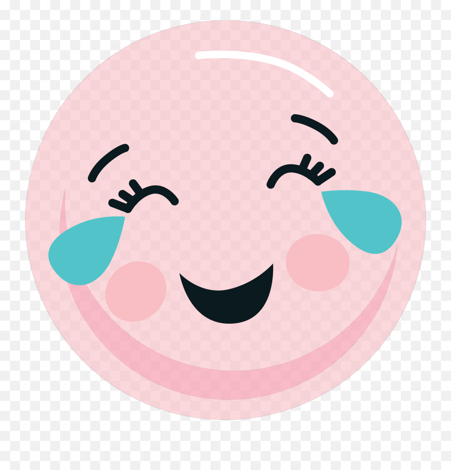 Laughing Emoji Svg Cut File - Happy,Laughing Emojis