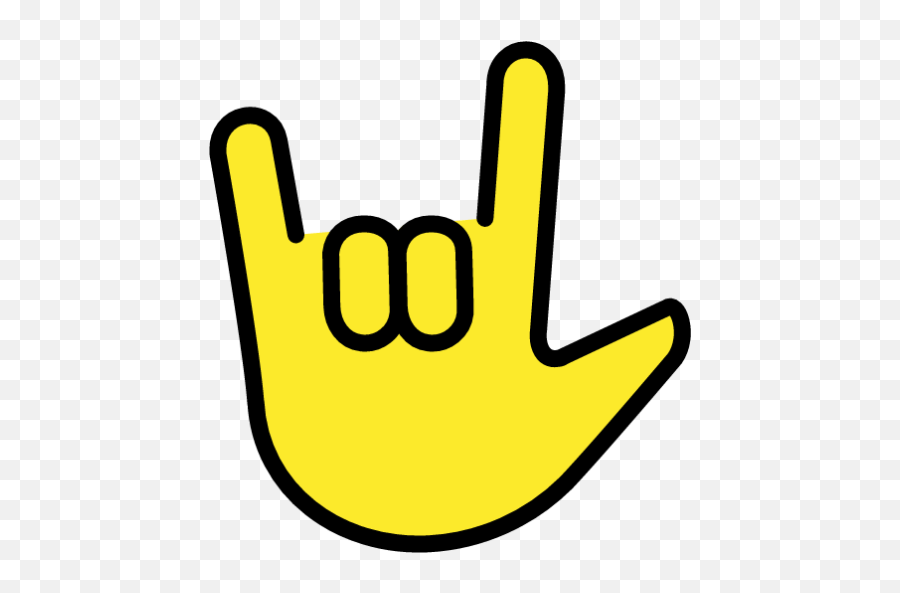 Sign Language I Love You Emoji - Meaning,Rock On Emoji Iphone