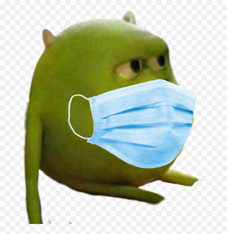 Cuarentena Coronaburrido Covid19 Emoji,Mike Wazowki Meme Emoji