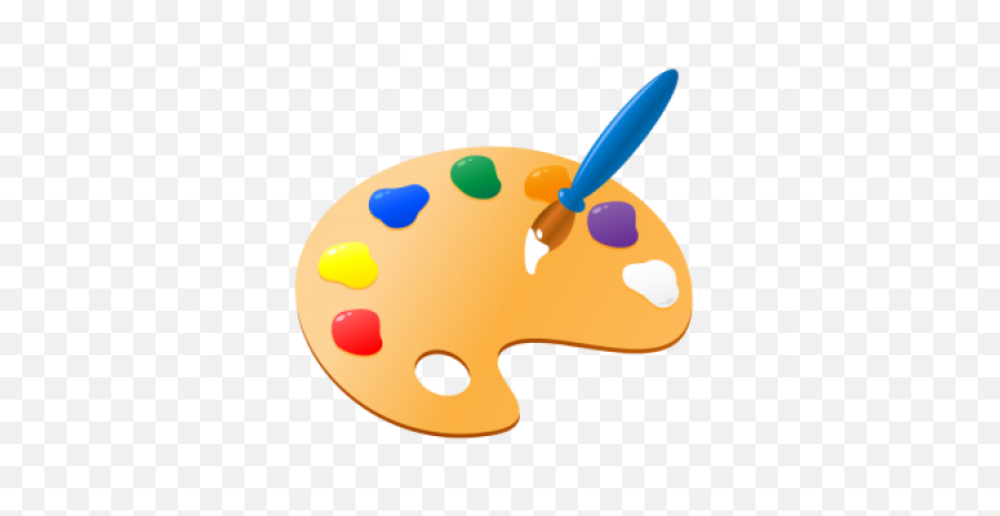 Palette Painting Png - Painting Inspired Transparent Background Artist Palette Free Emoji,Artist Pallette Emoji