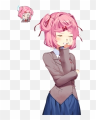Ddlc - Natsuki Sticker Emoji,Recreating Emotion In A \\\