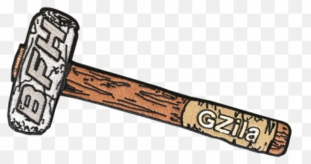 Products - Gzila Designs Sledgehammer Emoji,Mallet Emoji