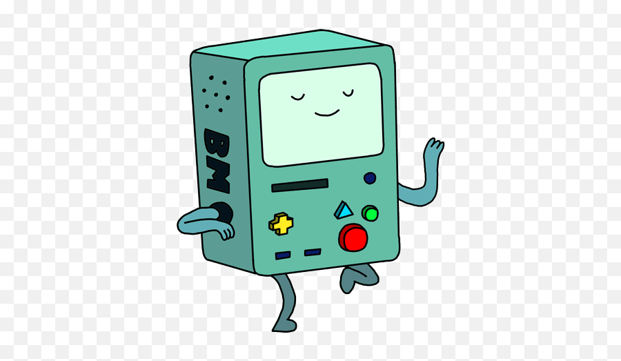 Bmo Dancing - Cute Adventure Time Bmo Emoji,Adventure Time Emotion