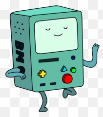 Bmo Dancing - Cute Adventure Time Bmo Emoji,Adventure Time Emotion